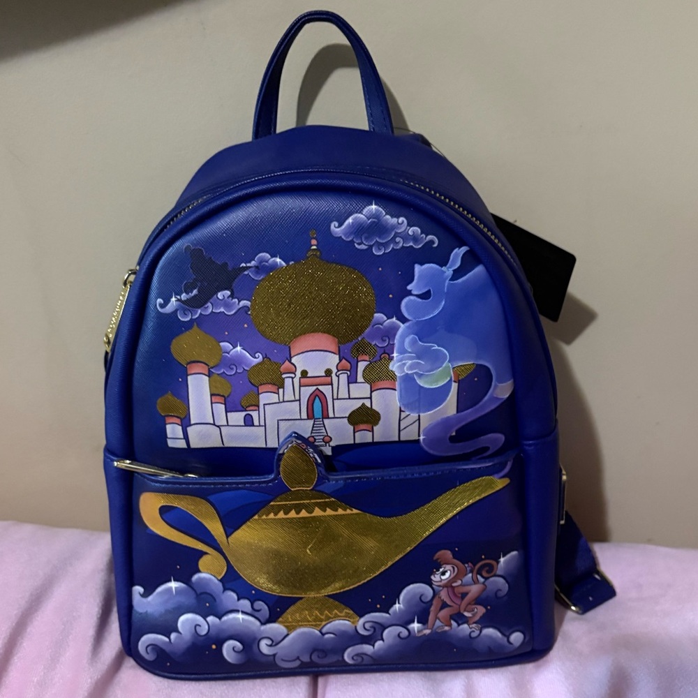 Easter sale! Loungefly Alladin Mini Backpack new with tags